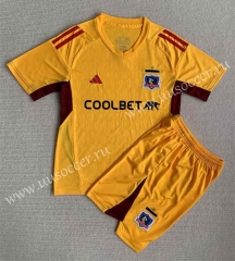 2023-24 CD Colo-Colo  Goalkeeper Yellow Soccer Uniform-718