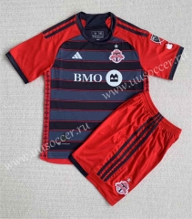 2023-24 Toronto Home Red Soccer Uniform-AY
