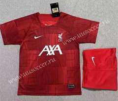 2023-24 Liverpool Red Thailand Soccer Uniform-SJ