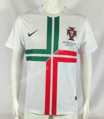 Retro Version 2012 Portugal Away White Thailand Soccer Jersey AAA-503