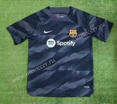 2023-24 Special Edition Barcelona Black Thailand Soccer Jersey AAA-7074