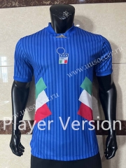 Player version 2023-24 Italy Blue Thailand Soccer Jersey AAA-CS