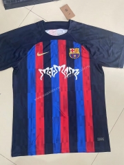 2023-24 Special Edition Barcelona Blue&Red Thailand Soccer Jersey AAA（white）