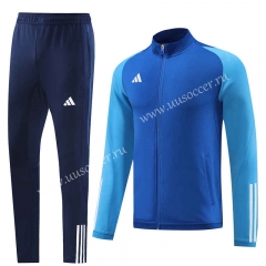 2023-24 Adida s Cai  Blue Jacket Uniform-LH