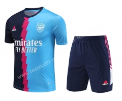 2023-24 Arsenal Blue&Black   Thailand Soccer Uniform-418
