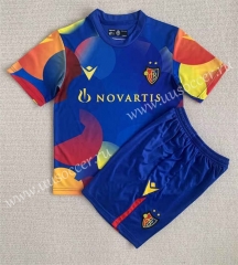 2023-24 FC Basel Blue Soccer Uniform-AY
