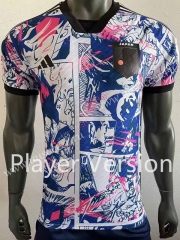 Player verison  Anime version 2023-24 Japan Blue&White Thailand Soccer jersey AAA-518