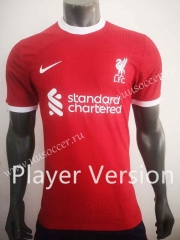 Player Version 2023-24 Liverpool Home Red  Thailand Soccer Jersey AAA-518