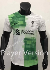 Player Version  2023-24 Liverpool Away  White&Green  Thailand Soccer Jersey AAA-1945