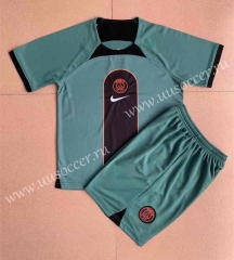 2023-24 concept version Paris SG Green Soccer Uniform-AY