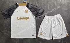 2023-24 Chelsea Away White Soccer Uniform-8975