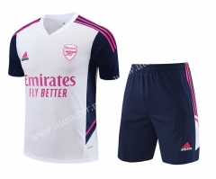 2023-24 Arsenal White   Thailand Soccer Uniform-418
