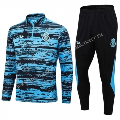 2023-24 Al Nassr FC Blue Thailand Tracksuit Uniform-411
