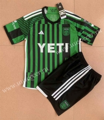 2023-24 Austin FC Home Green  Soccer Uniform-AY