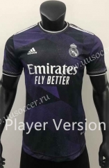 Player verison 2023-24  Real Madrid  Black&Purple  Thailand Soccer Jersey AAA-1959