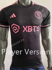 Player Version 2023-24 Inter Miami CF Away Black Thailand Soccer Jersey AAA-518