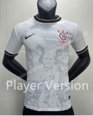 Player Version 2023-24   Special Edition Corinthians White Thailand Soccer Jersey AAA-888