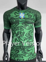 Player version 2023-24 Brazil Memorial Green  Thailand Soccer Jersey AAA-4927