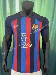 2023-24  Barcelona Blue&Red Thailand Soccer Jersey AAA