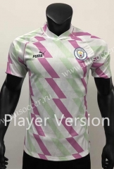 Player version 2023-24 Manchester City White&Pink  Thailand Soccer Jersey AAA-1959