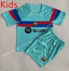 2023-24 Barcelona Home Blue&Red Soccer Uniform-AY