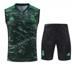 2023-24 Real Madrid Green Soccer Vest-418