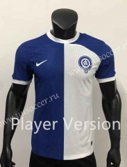 Player version 2023-24 Atletico Madrid Away Blue&White Thailand Soccer Jersey-1959