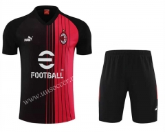2023-24 AC Milan Black  Thailand Soccer Uniform-4627