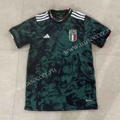 2023-24 special edition Italy Black&Green Thailand Soccer Jersey AAA-2483