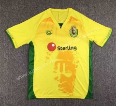2023-24  Bendel Insurance Home Yellow   Thailand Soccer Jersey AAA-417