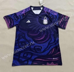 2023-24  Argentina Black&Purple Thailand Soccer Jersey AAA-4506