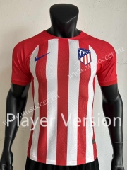 Player version 2023-24 Atletico Madrid Home Red&White Thailand Soccer Jersey-4927