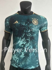 Player Version 2023-24   Germany Away Green  Thailand Soccer Jersey-8407