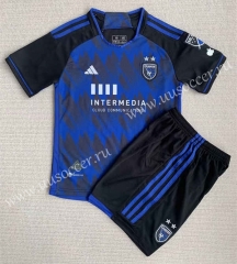 2023-24 San Jose Earthquakes Home Blue&Black   Soccer Uniform-AY