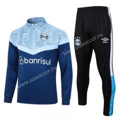 2023-24 Grêmio FBPA Light  Blue Thailand Tracksuit Uniform-815