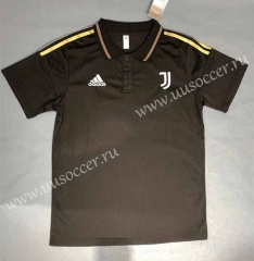 2023-24  Juventus Black Thailand Polo Shirts-2044