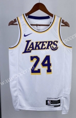 2023 NBA Lakers White #24 Jersey-311