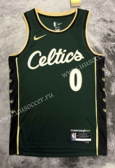 2023 City  Edition  NBA Boston Celtics Green#0 Jersey-311