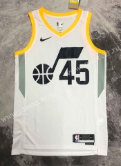 2023 Jordan Version NBA Utah Jazz White #45 Jersey-311