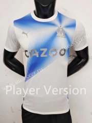 Player version 30th anniversary23-24 Olympique de Marseille White  Thailand Soccer Jersey AAA-811