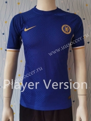 Player version  2023-24 Chelsea Home Blue Thailand Soccer Jersey AAA-807