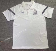 2023-24 Olympique de Marseille White Thailand Polo Shirts-2044