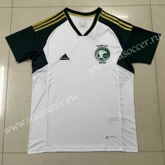 2023-24 Saudi Arabia Away White Thailand Soccer Jersey AAA-305