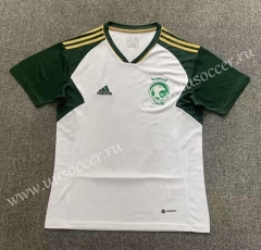 2023-24 Saudi Arabia Away White Thailand Soccer Jersey AAA-512