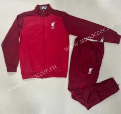 2023-24 Liverpool Red Thailand Soccer Jacket Uniform -4378