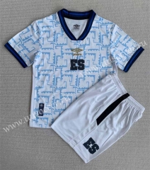 2023-24 El Salvador Away White& Blue  Thailand Soccer Uniform-AY