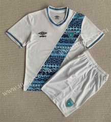 2023-24 Guatemala Home White  Thailand Soccer Uniform-AY