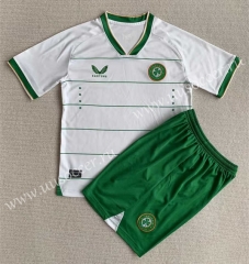 2023-24 Ireland Away White Soccer Uniform-AY