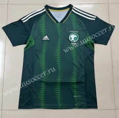2023-24 Saudi Arabia Home Green Thailand Soccer Jersey AAA-305