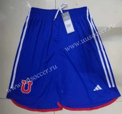 2023-24 Universidad de Chile Blue Thailand Soccer Shorts-6794